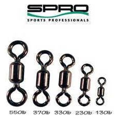 Gamakatsu SPRO Power Swivels Black SZ-2 10Pk