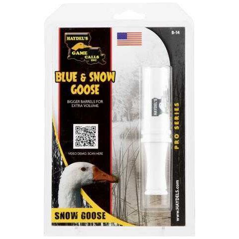 Haydels B14 Blue & Snow Goose Call White Plastic