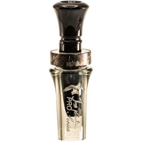 Duck Commander DCPROAS Pro Series Double Reed Call Mallard Hen Acrylic Smoke Grey