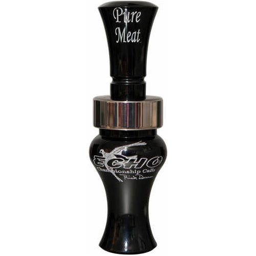 Echo Calls, Inc 79019 Pure Meat Ducks Double Reed Black Acrylic