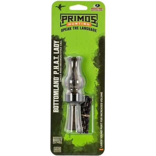 Primos Phat Lady Duck Call Single Reed Mossy Oak Bottomland Camo