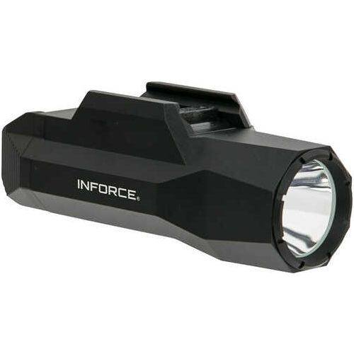 Inforce Wild 2 Pistol White Led 1000 Lumens Cr123A Battery Black Anodized 6061-T6 Aluminum