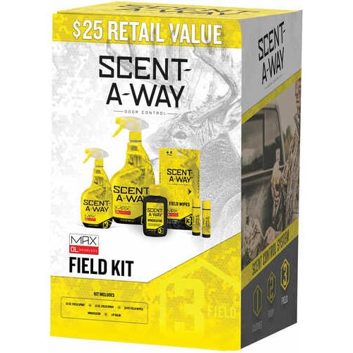 Hunters Specialties 100098 Scent-A-Way Max Field Kit Odor Eliminator Odorless