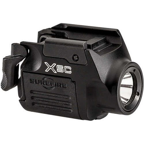 Surefire XCS Weapon Light XSC Fits Glock 43X, 48 Handgun 350 Lumens White Black Anodized Aluminum 90 Meters Beam