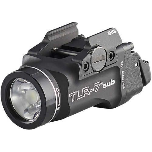 Streamlight TLR-7 Sub-Compact Weapon Light Sig P365 Xl Pistol W/Accessory Rail 500 Lumens White Led B