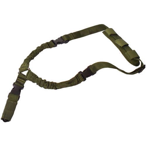 Rukx Gear ATICT1PSG Tactical Bungee Sling Single Point Green