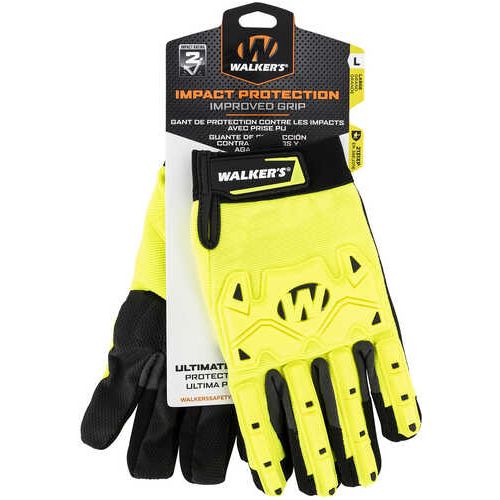 Walker's Hi-Viz Impact Resist Gloves Poly