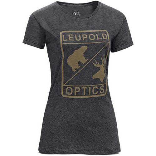 Leupold SS L Optics Ladies T-Shirt Graphite Medium Short Sleeve