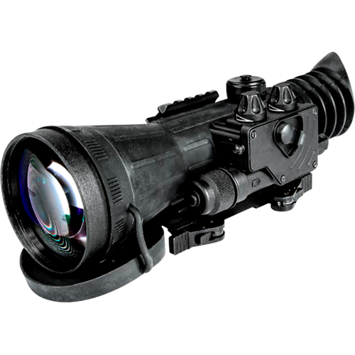 Armasight Vulcan Night Vision Riflescope Black 4.5X108mm Gen 3 Red On Green/White Circle W/Dot Reticle