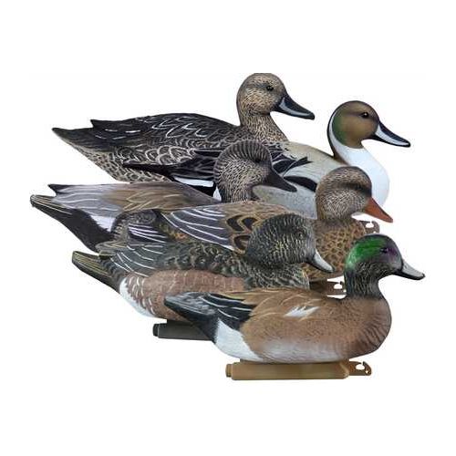 Higdon Outdoors 16993 Battleship Puddle Pack Gadwail/pintail/wigeon Species Multi Color Foam Filled 6