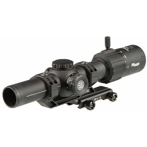 Sig Sauer Electro-Optics SOTM81000 Tango-MSR LPVO 1-8X24mm 30mm Tube Illuminated Red MSR BDC8 Reticle Features Throw Lev