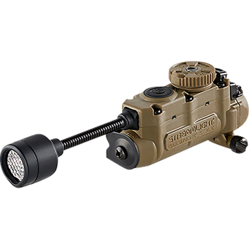 Streamlight Sidewinder Stalk Helmet Light 23/28/57/76 Lumens White White/Red/Green/Blue/IR Led Bulb Coyote 28 Meters Dis