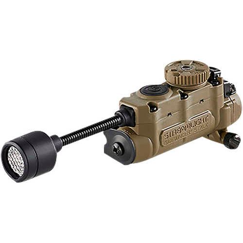 Streamlight Sidewinder Stalk Helmet Light 23/28/57/76 Lumens White White/Red/Green/Blue/IR Led Bulb Coyote 28 Meters Dis