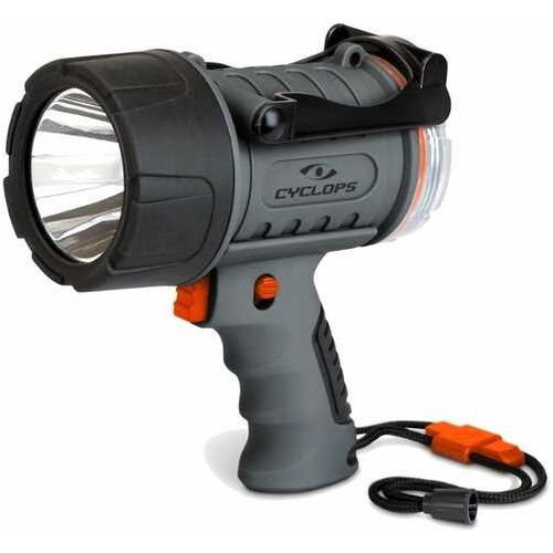 Cyclops Cyc-2000wp Spotlight With Flood Light 500/200 Lumens Red/white Cree Xp-g3 Led Black/gray Polymer/aluminum