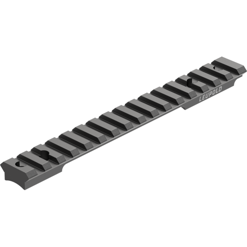 Leupold 182847 Backcountry Base For Rifle Nosler 21 Cross-slot For Long Action Matte Black Aluminum