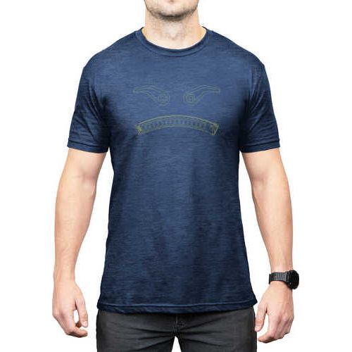 Magpul Mag1268411s Magmouth T-shirt Navy Heather Short Sleeve Small