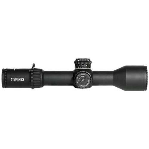 Steiner 5116 T6xi Black 2.5-15x 50mm 34mm Tube Illuminated Scr Mil Reticle First Focal Plane Features Throw Lever