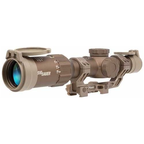 Sig Sauer Electro-optics Sot61dvo Tango6t Dvo Flat Dark Earth 1-6x 24mm 30mm Tube Illuminated Dwlr-556 Reticle