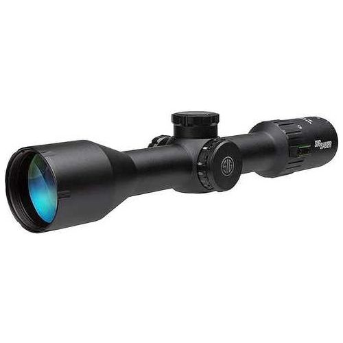 Sig Sauer Electro-Optics Sow63114 Whiskey6 Black 3-18X 44mm 30mm Tube Quadplex Reticle Features Locking Turrets