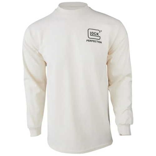 Glock Ap96071 Born In Austria Tan Pre-shrunk Cotton Long Sleeve Small