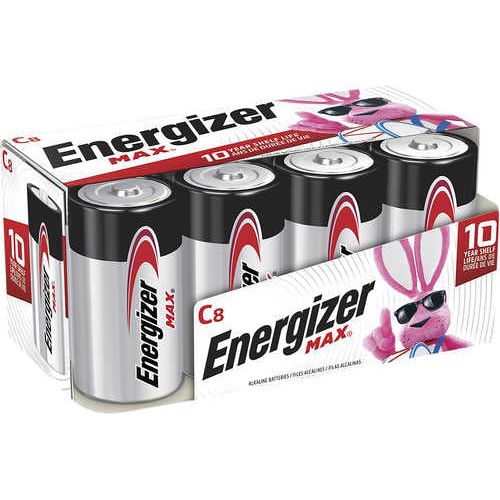 Rayovac E93FP8 Energizer Max C Batteries Silver