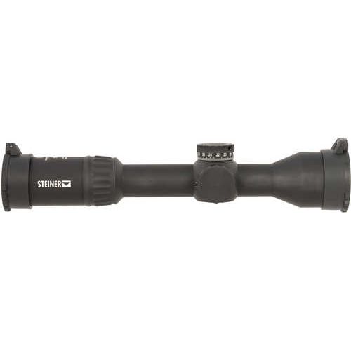 Steiner 8780 H6Xi Black 2-12X42mm 30mm Tube, Illuminated Modern Hunter Reticle