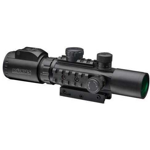 Konus Optical & Sports System KonusPro 2-6x 28mm Obj 54-22 ft @ 100 yds FOV 34mm Tube Dia Black Matte Dual Illuminated