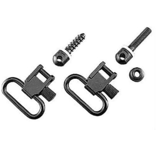 Uncle Mike's QD 115 RGS Swivel 1.25" With Wood Screw Black 1311-3