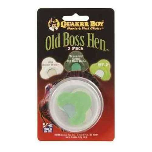 Quaker Boy Old Boss Hen Turkey Call 3 pk. Model: 11308