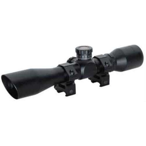 Truglo Tactical Xtreme Rifle Scope 4X32 1" Mil-Dot Reticle Includes Rings Matte Finish TG8504BT