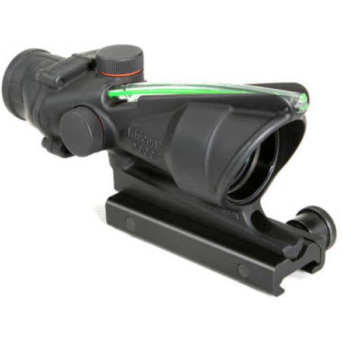 Trijicon ACOG Rifle Scope 4X 32 Green Chevron Matte Flattop Adapter Ta31F-G