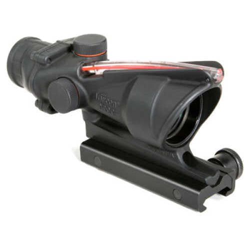 Trijicon ACOG Rifle Scope 4X 32 Red Horseshoe .223 Matte With Ta51 Mount Illuminated Reticle Ta31H