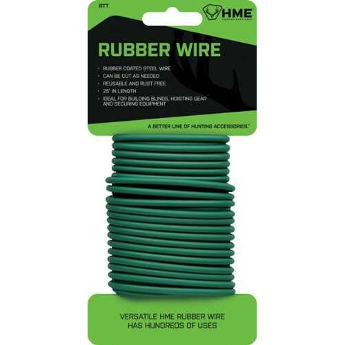 HME Products Rubber Wire 25' Green