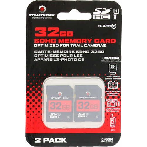 Walker's Sd Memory Card 32Gb 2 Per Pkg