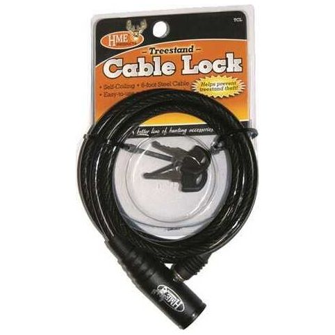 Walker's Game Ear / GSM Outdoors HME TREESTAND CABLE LOCK 6'